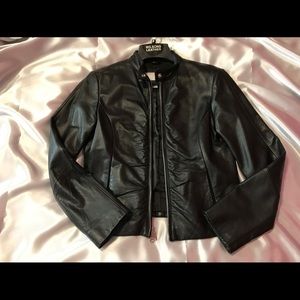 Leather jacket